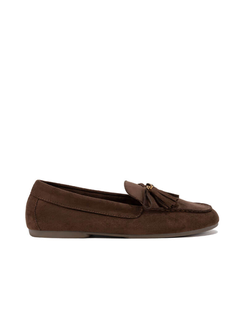 Mocassins avec nœud décoratif